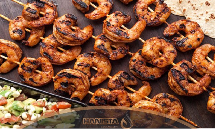 میگو گریل شده